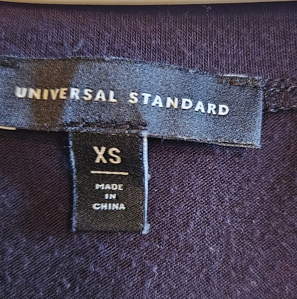 Women's Black Universal Standard Long Sleeve Top - Picture 2 of 3